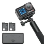 Cámara Osmo Action 5 Pro Dji Adventure Combo Modo Supernoche Negro