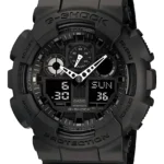Reloj Casio G-shock Ga-100-1a1 Agente Caba Negro Negro Negro