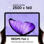 Tablet Xiaomi Redmi Pad 2 De 11 , 8gb, 256gb, Wifi, Lavanda Purple - Imagen 2